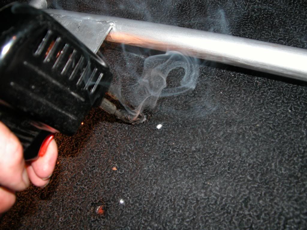 Drilling through carpet? Grassroots Motorsports forum